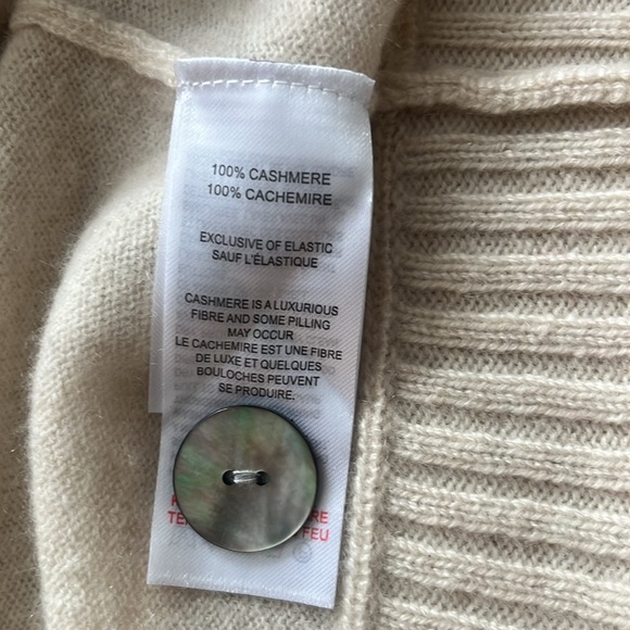 BRODIE CASHMERE CARDIGAN SWEATER - Picture 8 of 8